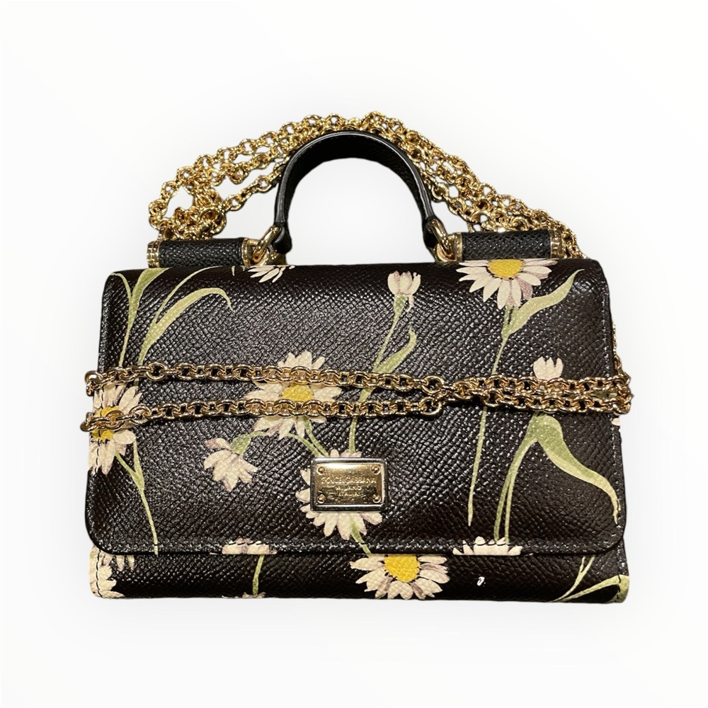 Dolce & Gabbana Daisy Dauphine Wallet on Chain